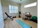 Bright exercise room with gym equipment, a desk, and plenty of natural light for workouts at 3962 Kennebunk Loop, Mount Dora, FL 32757