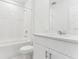 Bathroom with a bath tub and shower at 1489 Sea Glass Rd, Haines City, FL 33844