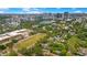 Stunning aerial view of downtown Orlando featuring skyscrapers, a lake, and lush greenery at 809 E Ridgewood St, Orlando, FL 32803