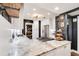 Updated kitchen featuring granite countertops and white cabinetry at 809 E Ridgewood St, Orlando, FL 32803