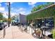 Lively street view featuring outdoor cafe seating, decorative ironwork, and inviting storefronts at 809 E Ridgewood St, Orlando, FL 32803