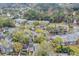 Aerial view of the residential neighborhood showing the condos, parking, and roads at 716 Saint Matthew Cir, Altamonte Springs, FL 32714