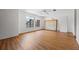 Bedroom featuring laminate floors, ceiling fan and a large window at 158 Maitland Ave, Altamonte Springs, FL 32701