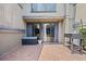 Charming brick patio with sliding glass doors leading to the interior at 158 Maitland Ave, Altamonte Springs, FL 32701