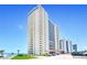 Modern high-rise condo with private balconies and an elegant entrance near a pristine beach at 2545 S Atlantic Ave # 2107-2108, Daytona Beach Shores, FL 32118