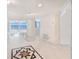 Bright condo foyer with marble flooring and a view of the ocean at 2545 S Atlantic Ave # 2107-2108, Daytona Beach Shores, FL 32118
