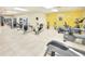 Well-equipped fitness center with treadmills, elliptical machines, and weight training equipment at 2545 S Atlantic Ave # 2107-2108, Daytona Beach Shores, FL 32118
