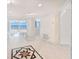 Bright hallway with marble floors and ocean view in this gorgeous beach-front property at 2545 S Atlantic Ave # 2107-2108, Daytona Beach Shores, FL 32118