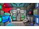 Unique bedroom with sci-fi theme featuring custom bunk beds and spaceship decor at 2726 Oxymoron Way, Kissimmee, FL 34746
