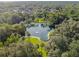 Aerial view of a spring-fed swimming area at 213 Crown Oaks Way # 213, Longwood, FL 32779