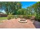 Cozy fire pit area with seating, ideal for outdoor gatherings at 2107 Westover Reserve Blvd, Windermere, FL 34786