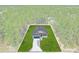 Aerial view of this single Gathering home, showing the property lines and surrounding area at 95 Malauka Place Trak, Ocklawaha, FL 32179
