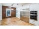 Kitchen with stainless steel refrigerator and double oven at 1860 Via Contessa, Winter Park, FL 32789