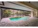 Screened in pool and patio at 1860 Via Contessa, Winter Park, FL 32789