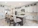 Modern kitchen with stainless steel appliances and marble countertops at 16829 Bolsena Dr, Montverde, FL 34756