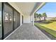 Spacious covered patio, perfect for outdoor relaxation at 16829 Bolsena Dr, Montverde, FL 34756