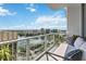 Private balcony boasting scenic city and lake views at 150 E Robinson St # 1709, Orlando, FL 32801