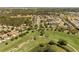 An aerial view of the community with green spaces and walking trails at 2855 Gopherwood Way, Clermont, FL 34711