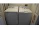 Convenient laundry room with washer and dryer included at 124 Lancaster Dr, Davenport, FL 33897