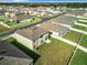 Aerial view showcasing the home's location in a residential neighborhood at 5043 Sw 88Th Pl, Ocala, FL 34476