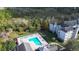 Aerial view of a beautiful pool at 3176 Feltrim Pl # 305, Kissimmee, FL 34747