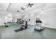 A fitness center includes a variety of workout equipment at 3176 Feltrim Pl # 305, Kissimmee, FL 34747