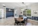 Open concept dining room with a built-in bench at 32619 View Haven Ln, Sorrento, FL 32776