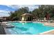 Relaxing resort-style pool with shaded seating and a spa at 32619 View Haven Ln, Sorrento, FL 32776