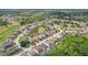 Aerial view of a residential neighborhood with various homes at 273 Willow View Dr, Davenport, FL 33896