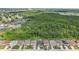Aerial view of houses and a large wooded area at 273 Willow View Dr, Davenport, FL 33896