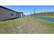 A backyard featuring a canal view adding natural beauty and tranquility at 3158 Viceroy Ct, Poinciana, FL 34759