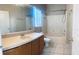 Bathroom with tub, shower, and vanity at 328 Chelmsford Ct, Kissimmee, FL 34758