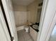 Small bathroom features a shower/tub combo, tiled floors, and a single vanity at 821 Savona Pl, Kissimmee, FL 34758