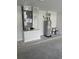 Spacious garage interior with HVAC system and water heater at 1780 Converse Ct, Deltona, FL 32738