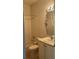 Small bathroom featuring a shower and vanity with sink at 681 Coronado Dr, Kissimmee, FL 34759