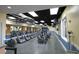 Fitness center equipped with rows of treadmills, stationary bikes, and ceiling-mounted televisions at 3432 Westchester Square Blvd # 205, Orlando, FL 32835