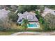 Luxury home with pool and solar panels at 25515 Hawks Run Ln, Sorrento, FL 32776