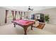 Game room featuring a pool table and ample space at 25515 Hawks Run Ln, Sorrento, FL 32776