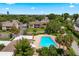 Aerial view of condo unit by the pool at 206 Orienta Point St # 206, Altamonte Springs, FL 32701