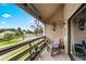 Private balcony overlooking community amenities at 206 Orienta Point St # 206, Altamonte Springs, FL 32701