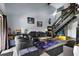 Living room with high ceilings, hardwood floors and a staircase at 206 Orienta Point St # 206, Altamonte Springs, FL 32701