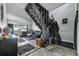 Living room with staircase and comfy seating at 206 Orienta Point St # 206, Altamonte Springs, FL 32701
