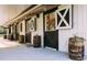 Exterior view of barn featuring rustic decor and a charming walkway at 4600 Nebraska Ave, Sanford, FL 32771