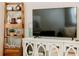 Living room with a TV and rustic farmhouse-style decor at 4600 Nebraska Ave, Sanford, FL 32771