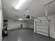 Spacious garage with epoxy flooring and plenty of room for storage at 840 Jasmine Creek Rd, Kissimmee, FL 34759