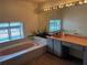 Bathroom with a bathtub, double sinks, and large mirror at 9524 Bay Vista Estates Blvd, Orlando, FL 32836