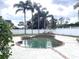 Irregular shaped pool with brick coping and a large backyard at 9524 Bay Vista Estates Blvd, Orlando, FL 32836