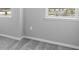 A carpeted bedroom with two windows allowing natural light into the space at 1231 Teal Creek Dr, St Cloud, FL 34771
