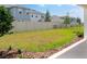 Fenced backyard with a well-maintained lawn, offering a safe and private outdoor space at 5267 Stone Ridge Pl, St Cloud, FL 34771