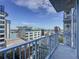 Balcony view featuring city skyline on a clear, sunny day at 155 S Court Ave # 1610, Orlando, FL 32801